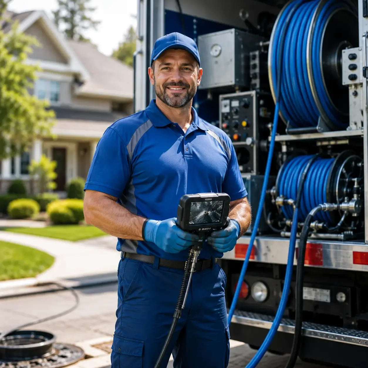 Local outdoor drain cleaning specialists in Oregon House, CA